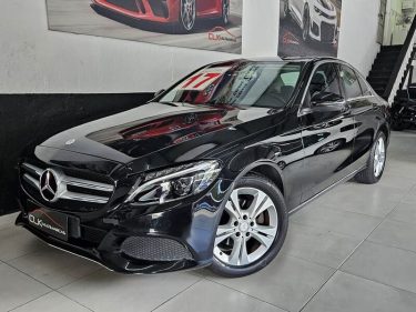 1-MERCEDES-BENZ-C180FF-AUTOMATICO-PRETO-2017-CLK-MULTIMARCAS-LOJA-DE-CARROS-VILA-NOVA-CACHOEIRINHA