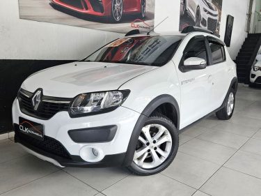 1-RENAULT-SANDERO-1.6-STEPWAY-MANUAL-BRANCO-2018-CLK-MULTIMARCAS-LOJA-DE-CARROS-VILA-NOVA-CACHOEIRINHA