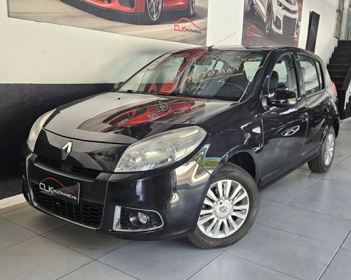 1-RENAULT-SANDERO-AUTOMÁTICO-PRETO-2013-CLK-MULTIMARCAS-LOJA-DE-CARROS-VILA-NOVA-CACHOEIRINHA