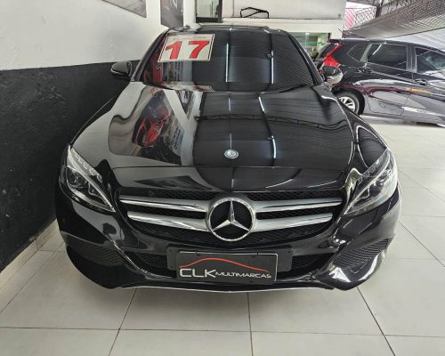 2-MERCEDES BENZ C250 AUTOMÁTICO PRETO 2017