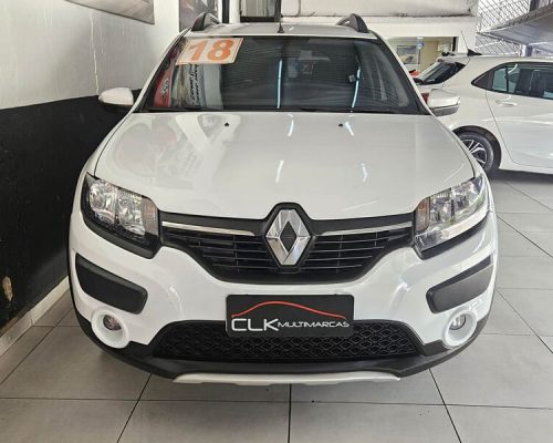 2-RENAULT-SANDERO-1.6-STEPWAY-MANUAL-BRANCO-2018-CLK-MULTIMARCAS-LOJA-DE-CARROS-VILA-NOVA-CACHOEIRINHA