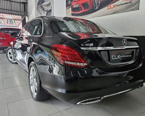 3-MERCEDES-BENZ-C180FF-AUTOMATICO-PRETO-2017-CLK-MULTIMARCAS-LOJA-DE-CARROS-VILA-NOVA-CACHOEIRINHA