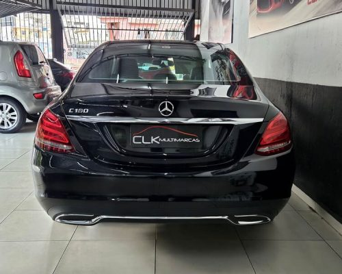 4-MERCEDES-BENZ-C180FF-AUTOMATICO-PRETO-2017-CLK-MULTIMARCAS-LOJA-DE-CARROS-VILA-NOVA-CACHOEIRINHA