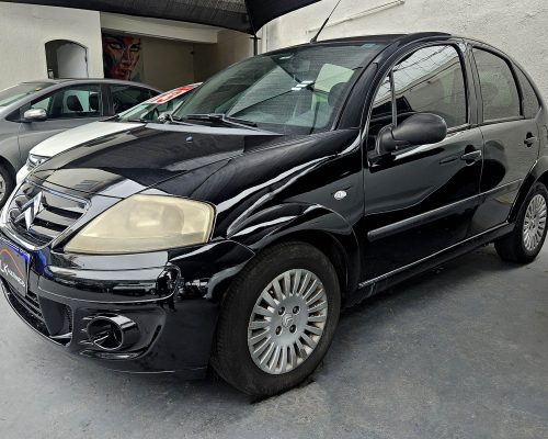 CITROEN C3 1.4 GLX SONORA FLEX 8V MANUAL 2011 PRETO